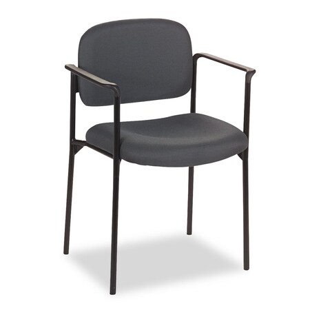 Hon Basyx Scatter Stacking Guest Chair, 23-1/4 in W 21" L 32-3/4" H, Fixed, Fabric Seat VL616VA19